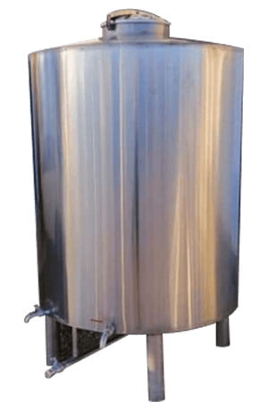 Cuve de stockage inox sur mesure